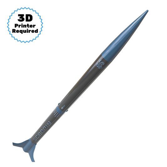 Estes Scorpio 3D Printed Model Rocket Kit