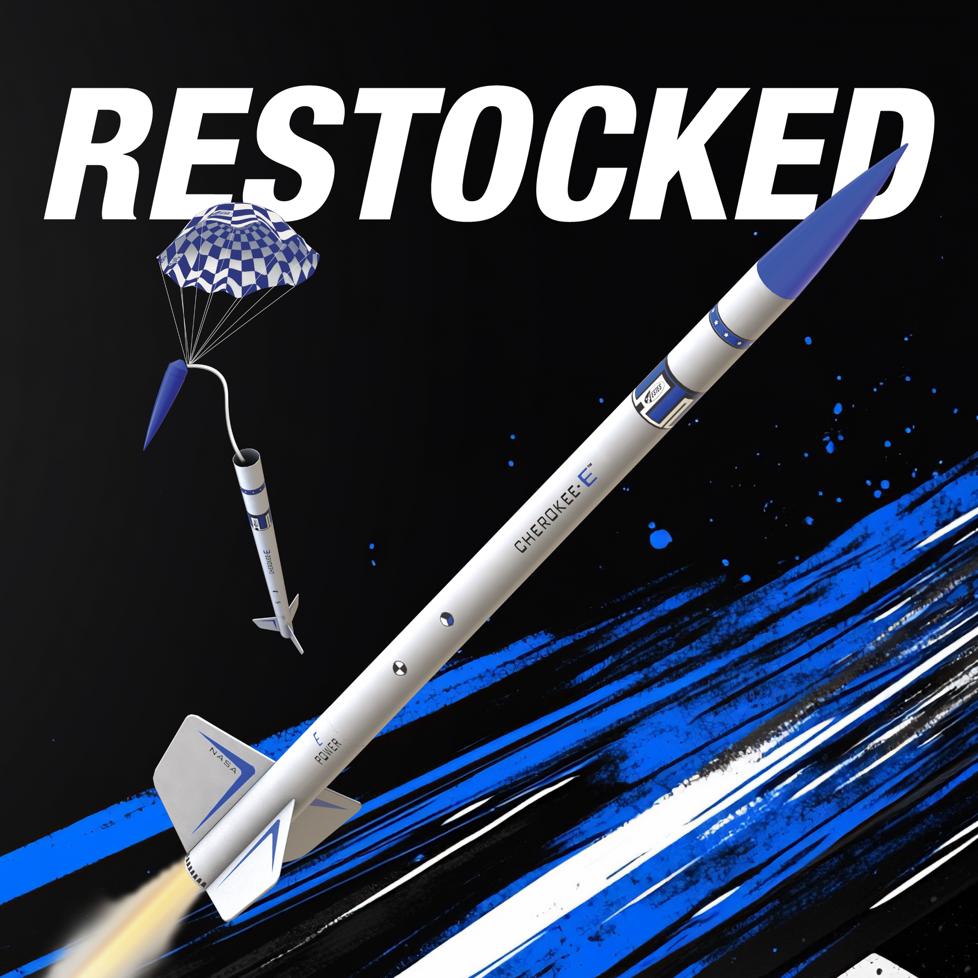 Estes Cherokee-E Flying Model Rocket