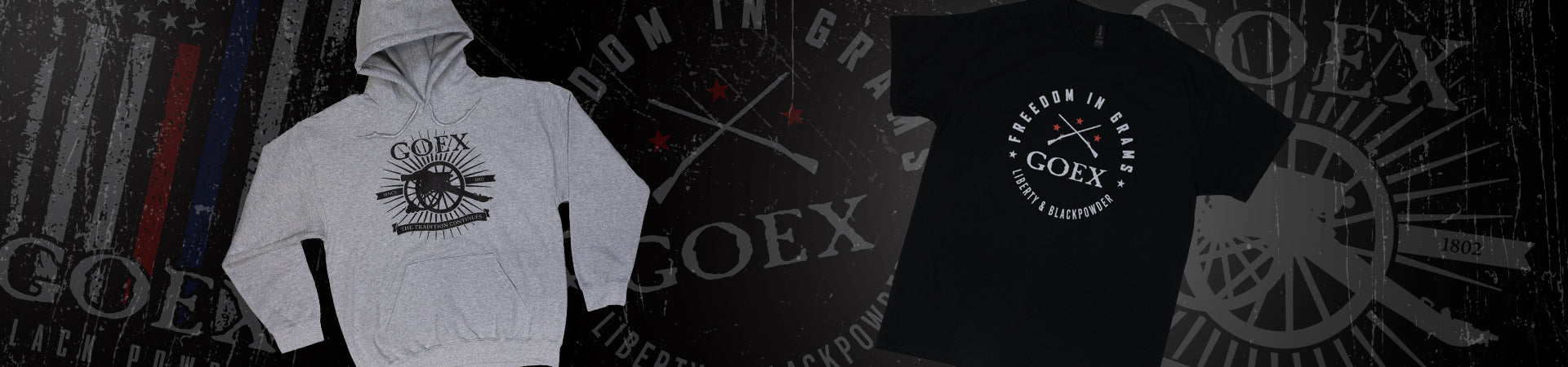 GOEX Apparel Collection Banner