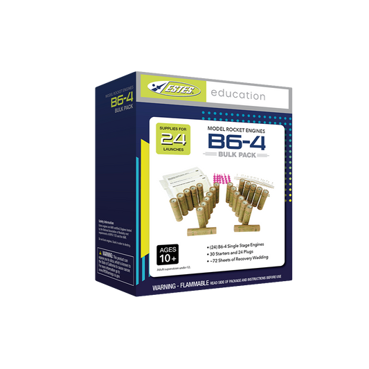 B6-4 Engine Bulk Pack for Model Rocket Group Launches