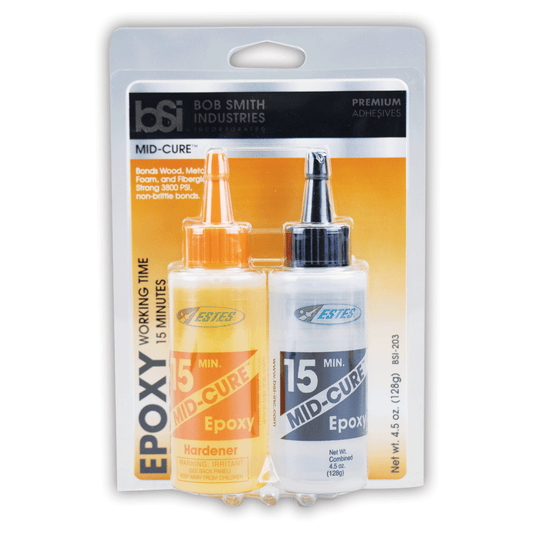 Estes Rockets BSI Mid Cure Epoxy for Model Rocket Building