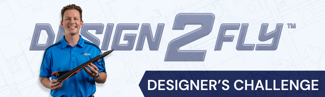 Designer's Challenge: Josh Kassel Gives the Design2Fly Kit a Hypersonic Edge