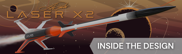 Inside the Design: Estes Laser X2 Model Rocket