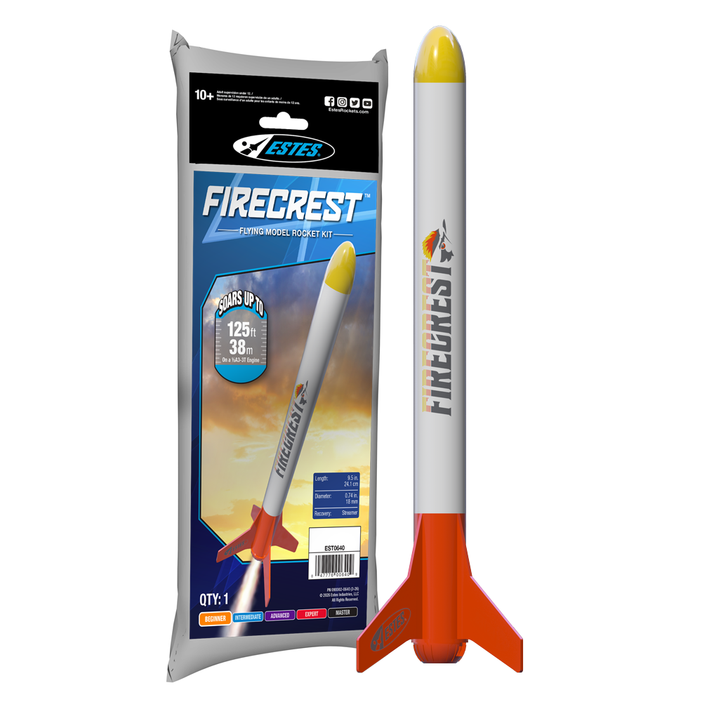 Estes Firecrest Flying Model Rocket Kit