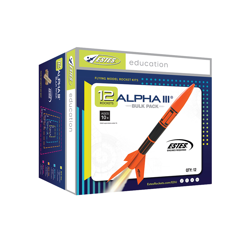 Estes Alpha III Bulk Pack Model Rocket