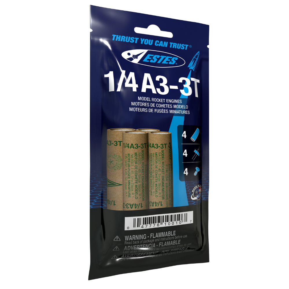 Estes 13mm Mini Rocket Engines - Lightweight Motors for Small Rockets ...