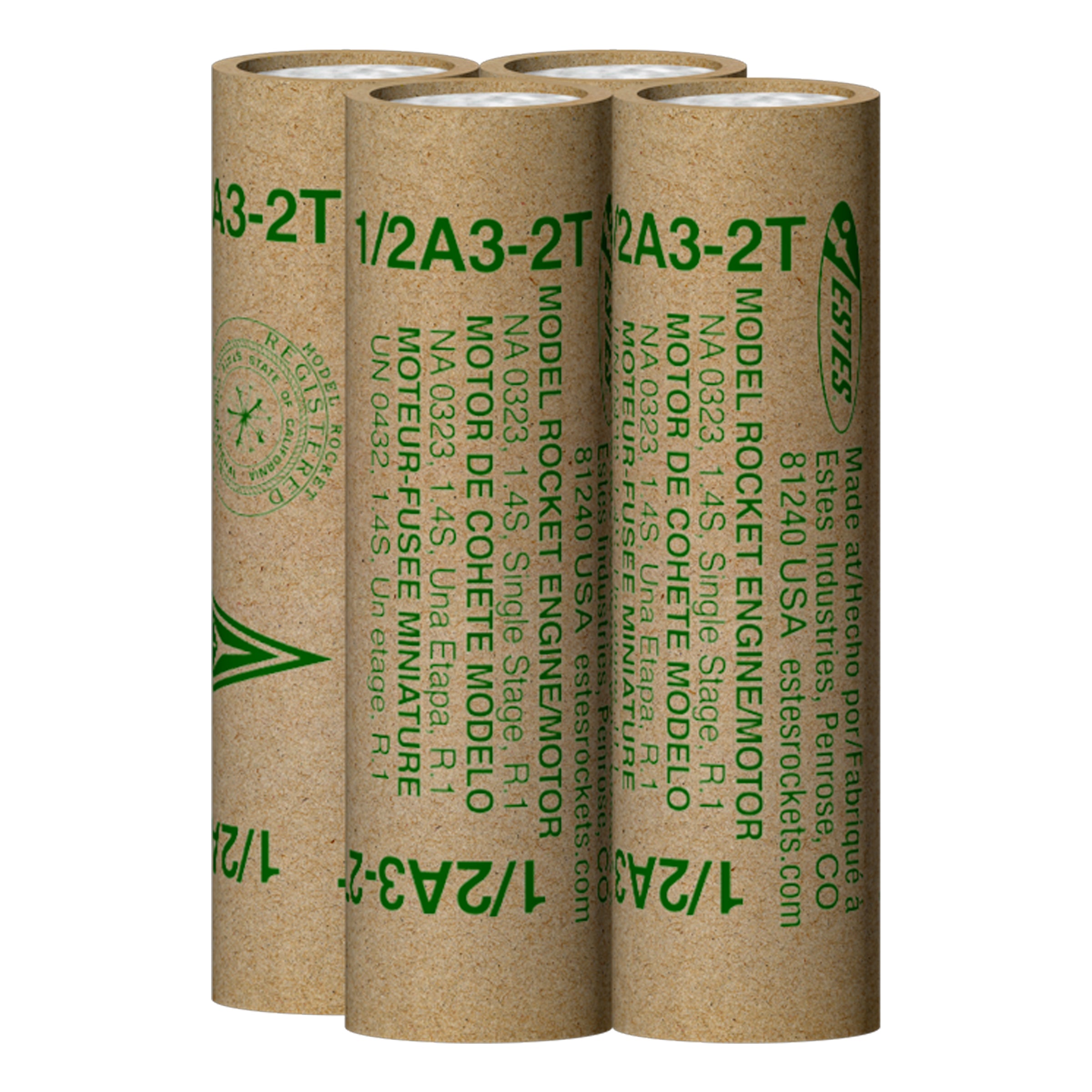 Estes 1/2A3-2T 13mm Mini Rocket Engines