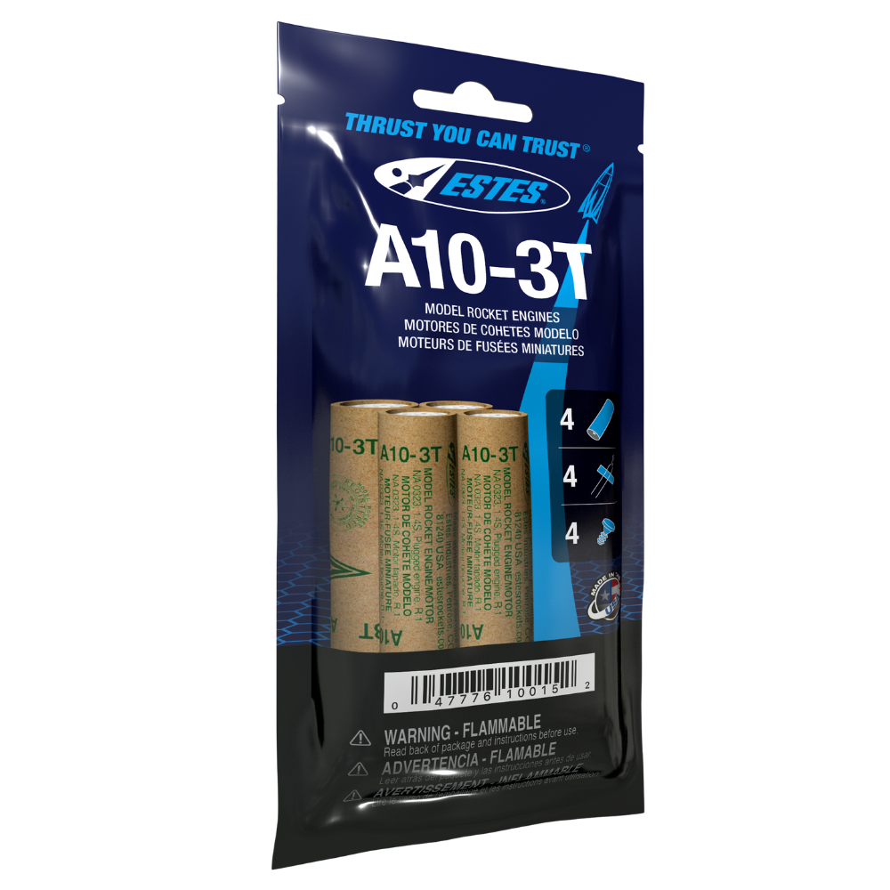 Estes A10-3T Model Rocket Engines