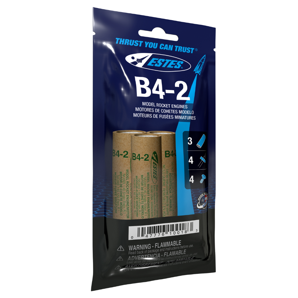 Estes B4-2 Model Rocket Engines