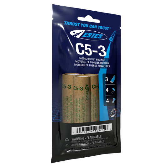 Estes C5-3 Model Rocket Engines