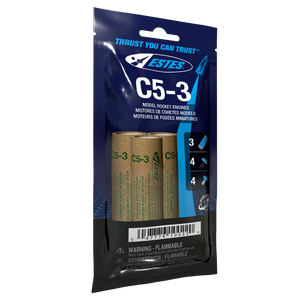 Estes C5-3 Model Rocket Engines