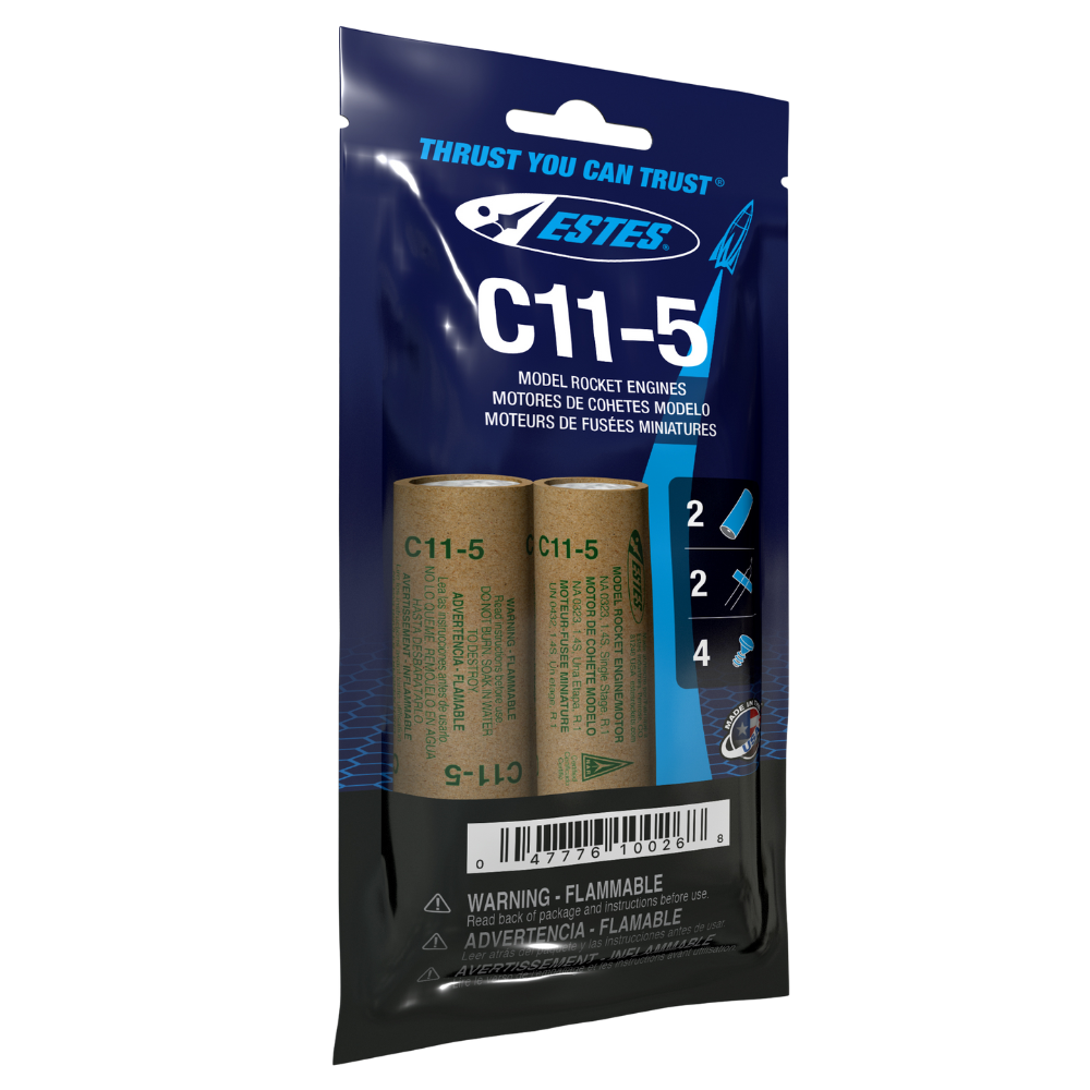 Estes C11-5 Model Rocket Engines