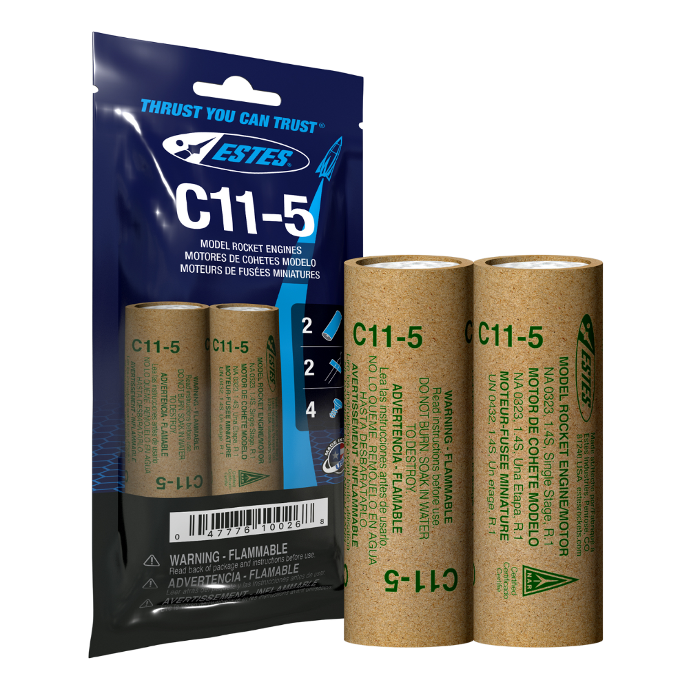 Estes C11-5 24mm Model Rocket Engines