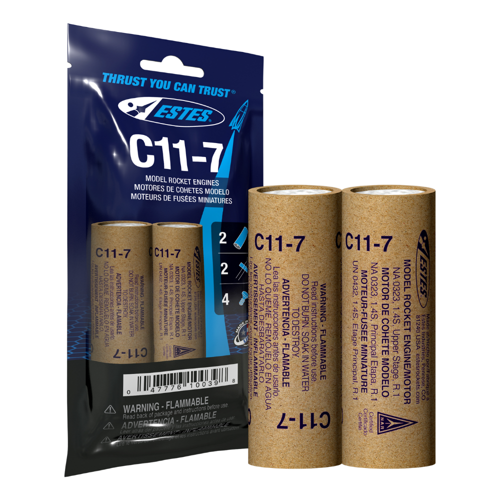 Estes C11-7 24mm Model Rocket Engines