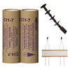 Estes C11-7 Model Rocket Engines with Plugs and Ignitors