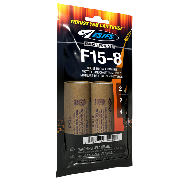 F15-8 Engines - Long-Burning Power for Model Rocket Flights