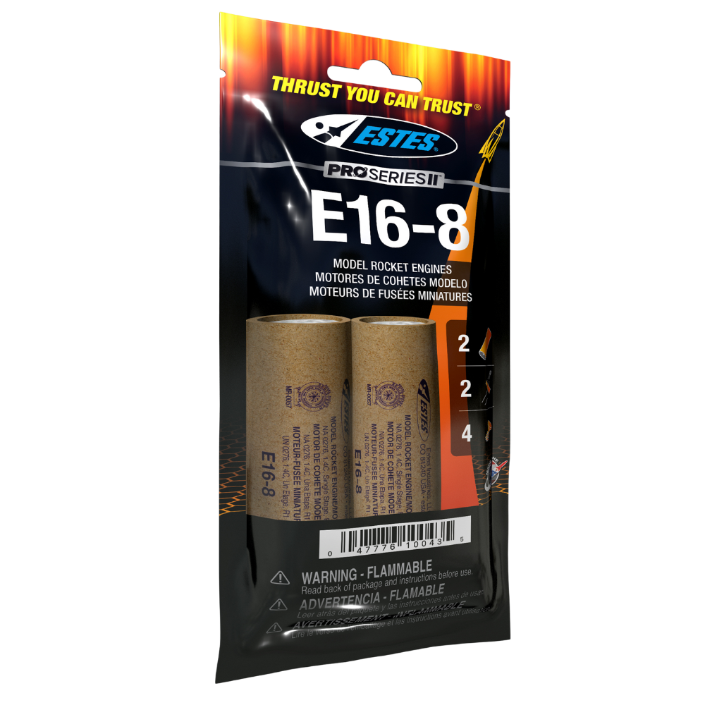 Estes E16-8 Model Rocket Engines