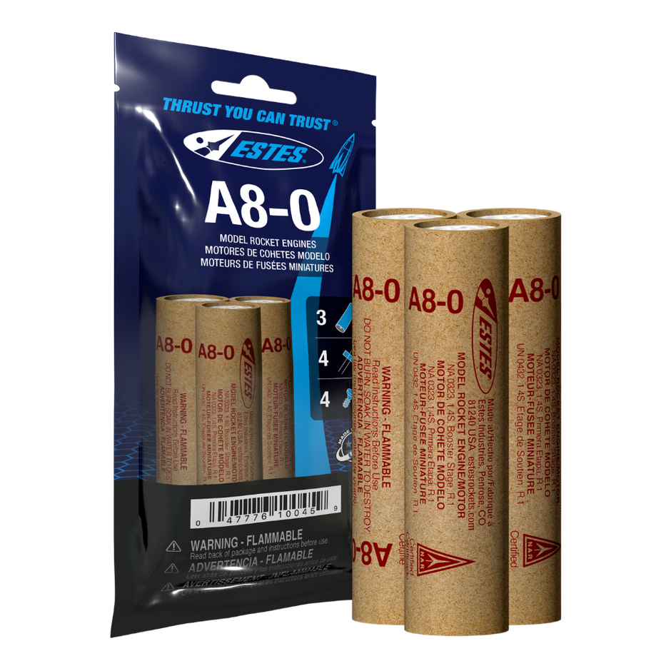 Estes Booster Rocket Engines - Multi-Stage Model Rocket Motors | Estes ...