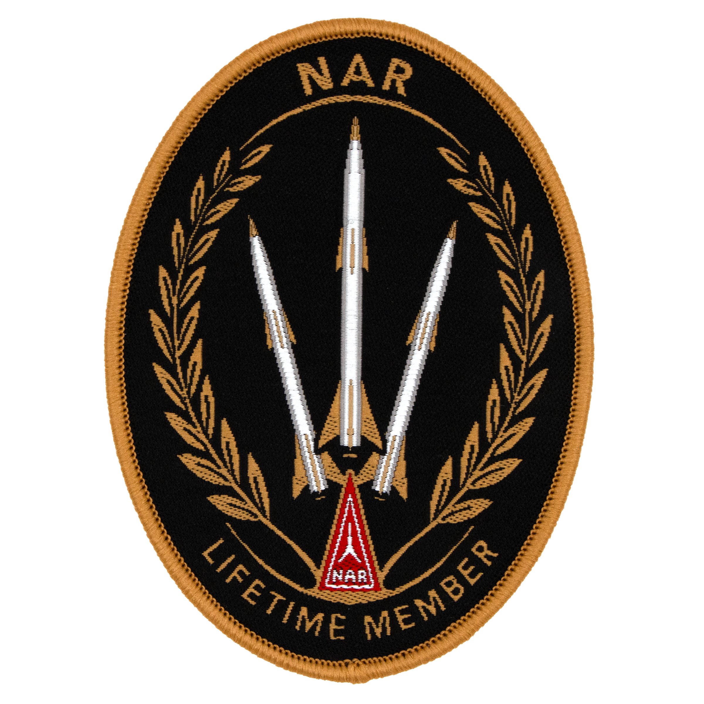 National Association of Rocketry (NAR) Lifetime Member Patch