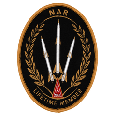 NAR Lifetime Member Patch