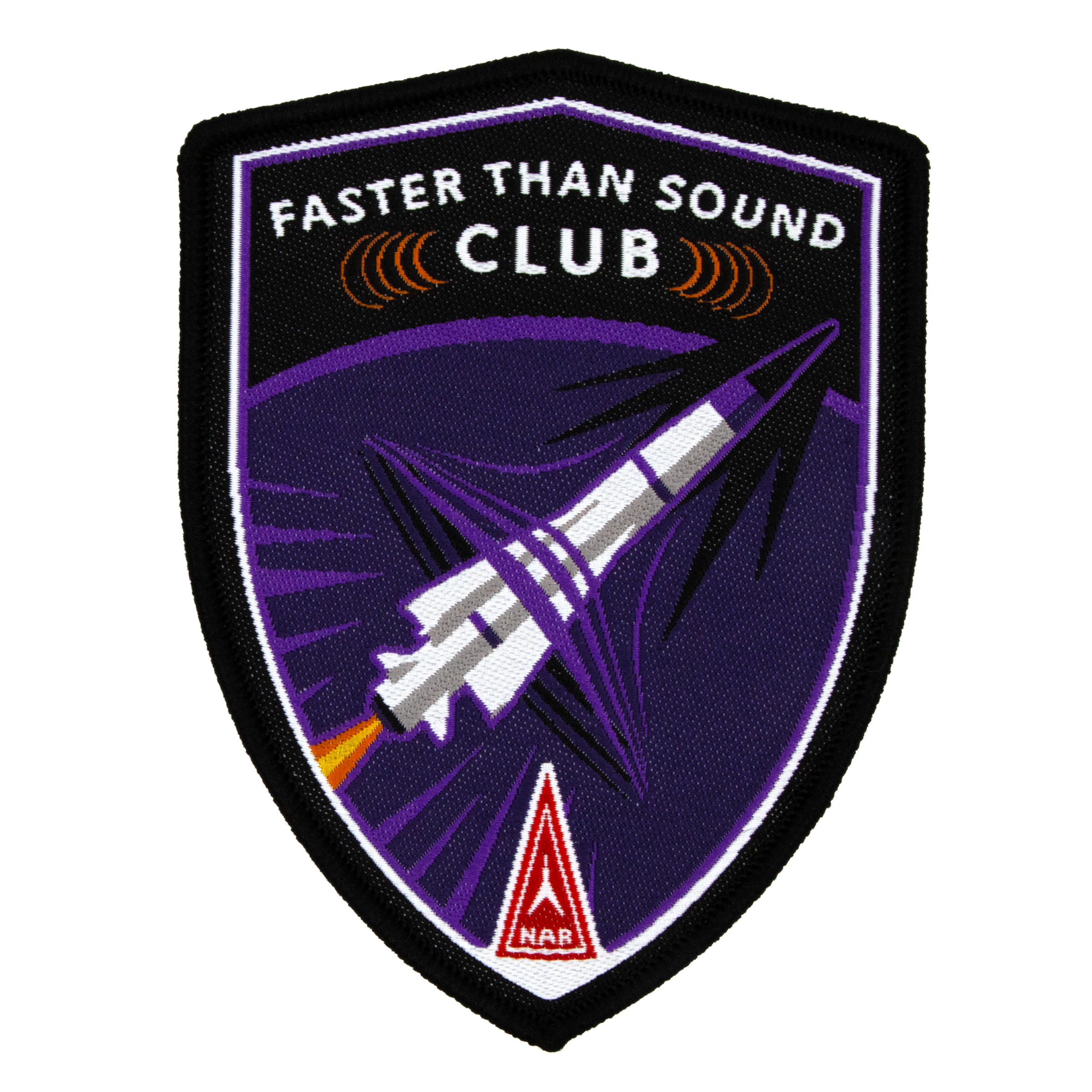 National Association of Rocketry (NAR) Faster Than Sound Club Patch