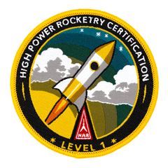NAR Level 1 Certification Patch
