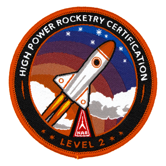 National Association of Rocketry (NAR) High Power Rocketry Certification Level 2 Patch