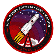 NAR Level 3 Certification Patch