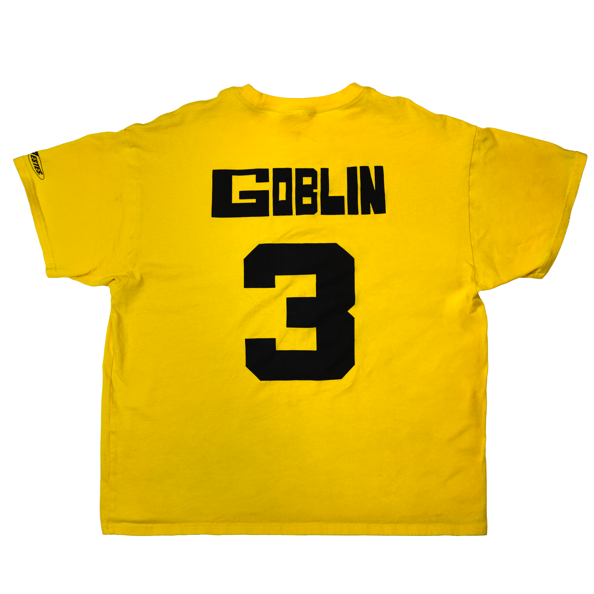 Estes Goblin T-Shirt Back - Halloween Themed Model Rocketry Short Sleeve Shirt