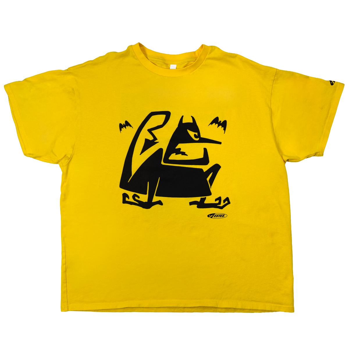 Estes Goblin T-Shirt Front - Halloween Themed Model Rocketry Short Sleeve Shirt