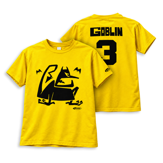 Estes Goblin T-Shirt Front and Back - Halloween Themed Model Rocketry Short Sleeve Shirt