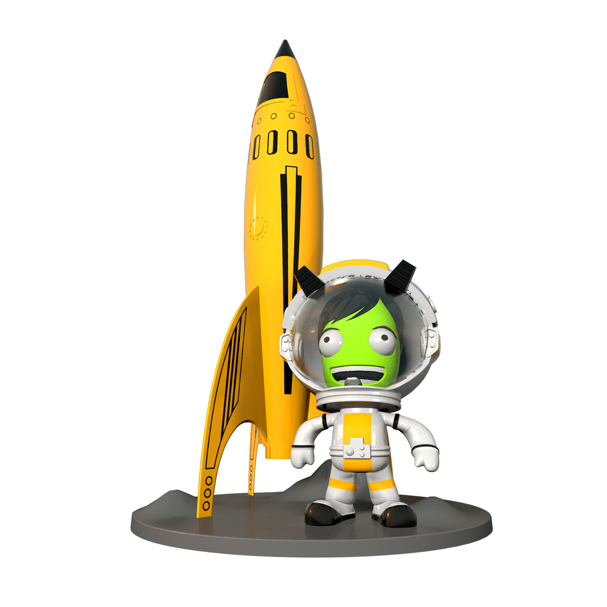 Estes Kerbal Valentina Moondog Desktop Display