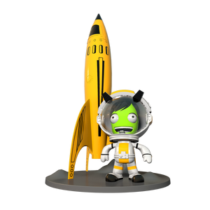 Estes Kerbal Valentina Moondog Desktop Display