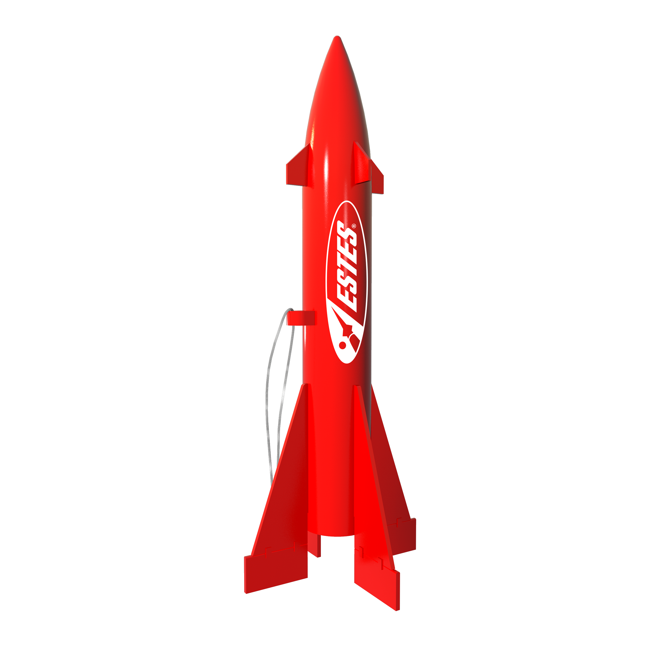 Estes Rocket Christmas Ornament