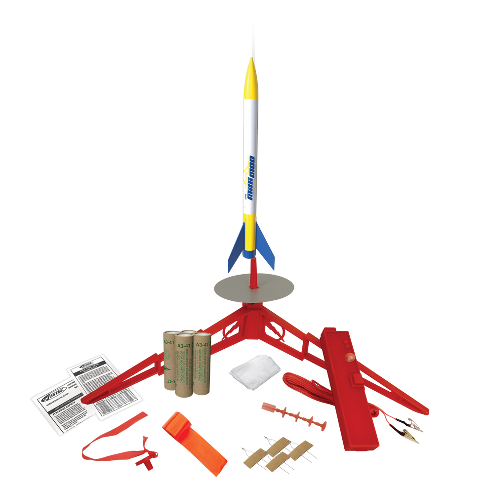 Mini Rocket Switch Setup Mini Mod™ Starter Set - Complete Beginner Rocket Kit | Estes Rockets
