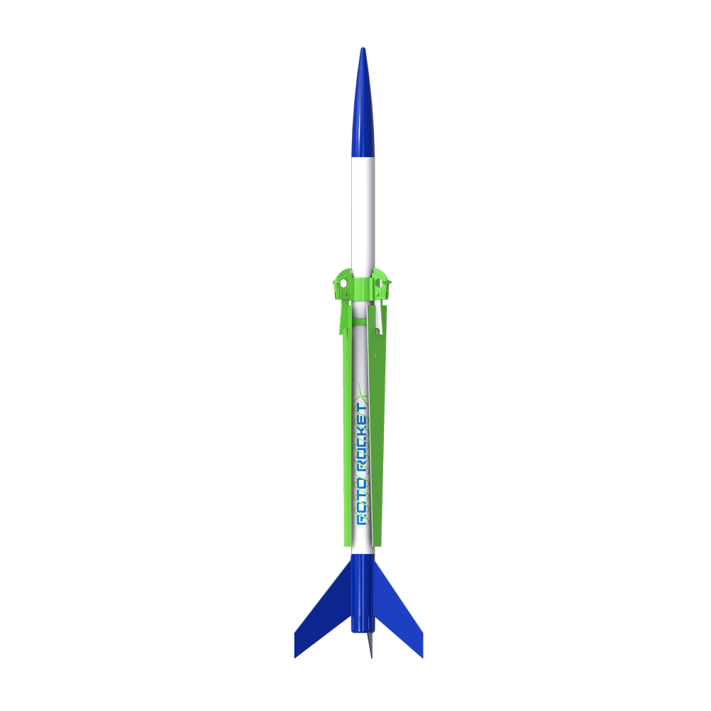 White Tube Rockets Roto Rocket™ STEM Kit - Helicopter Recovery - Engines Included | Estes ...