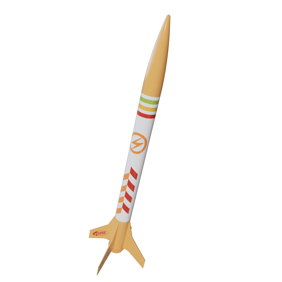 Estes Trailblazer Trio Yellow Model Rocket
