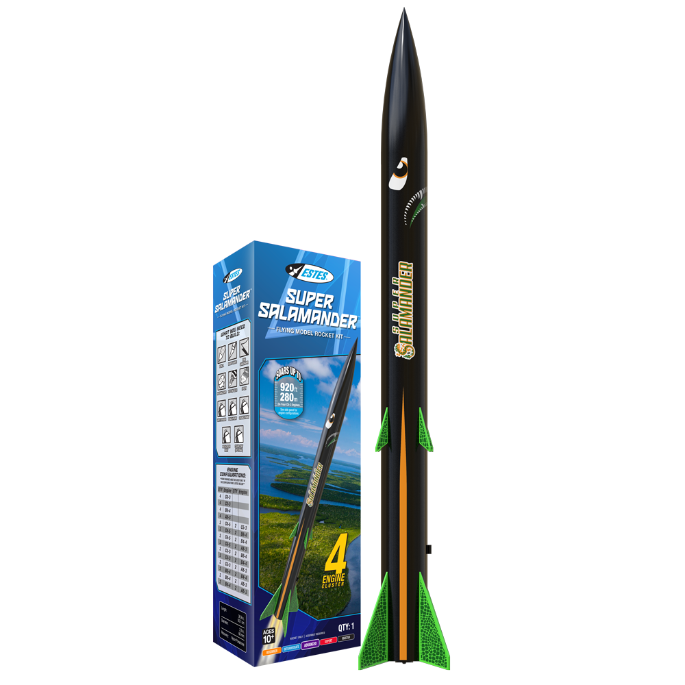 Estes Super Salamander Advanced Cluster Model Rocket Kit