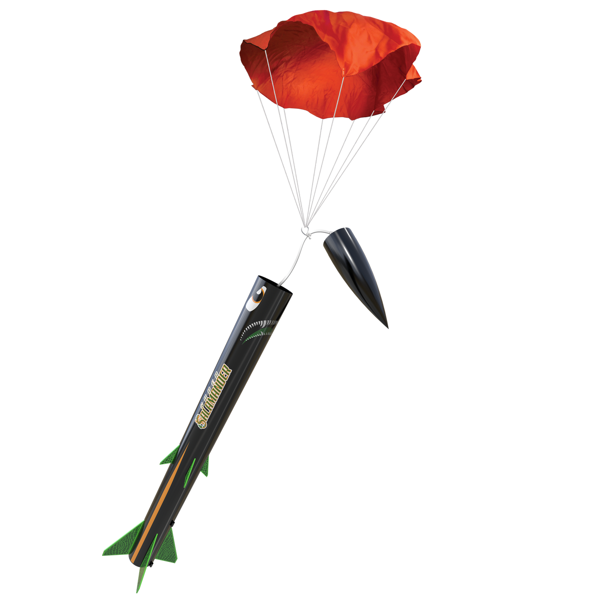 Estes Super Salamander Cluster Model Rocket with Parachute Recovery