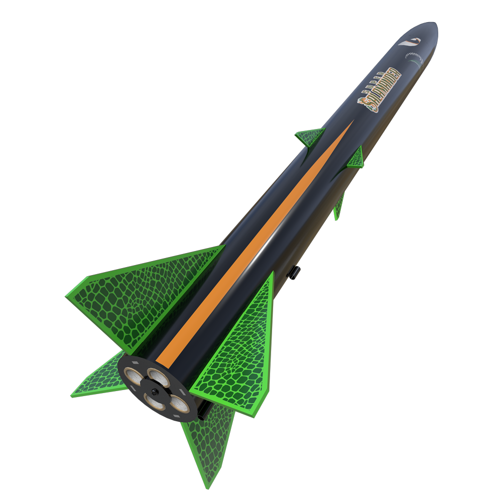 Estes Super Salamander Four Engine Cluster Model Rocket Kit