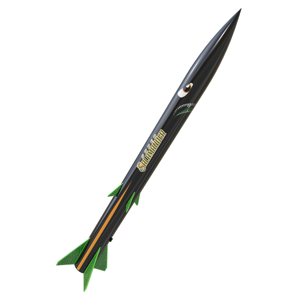 Estes Super Salamander Flying Model Rocket 