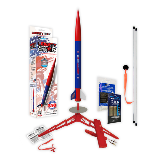 Estes Liberty Star Model Rocket Bundle for Beginners with everything you need to launch