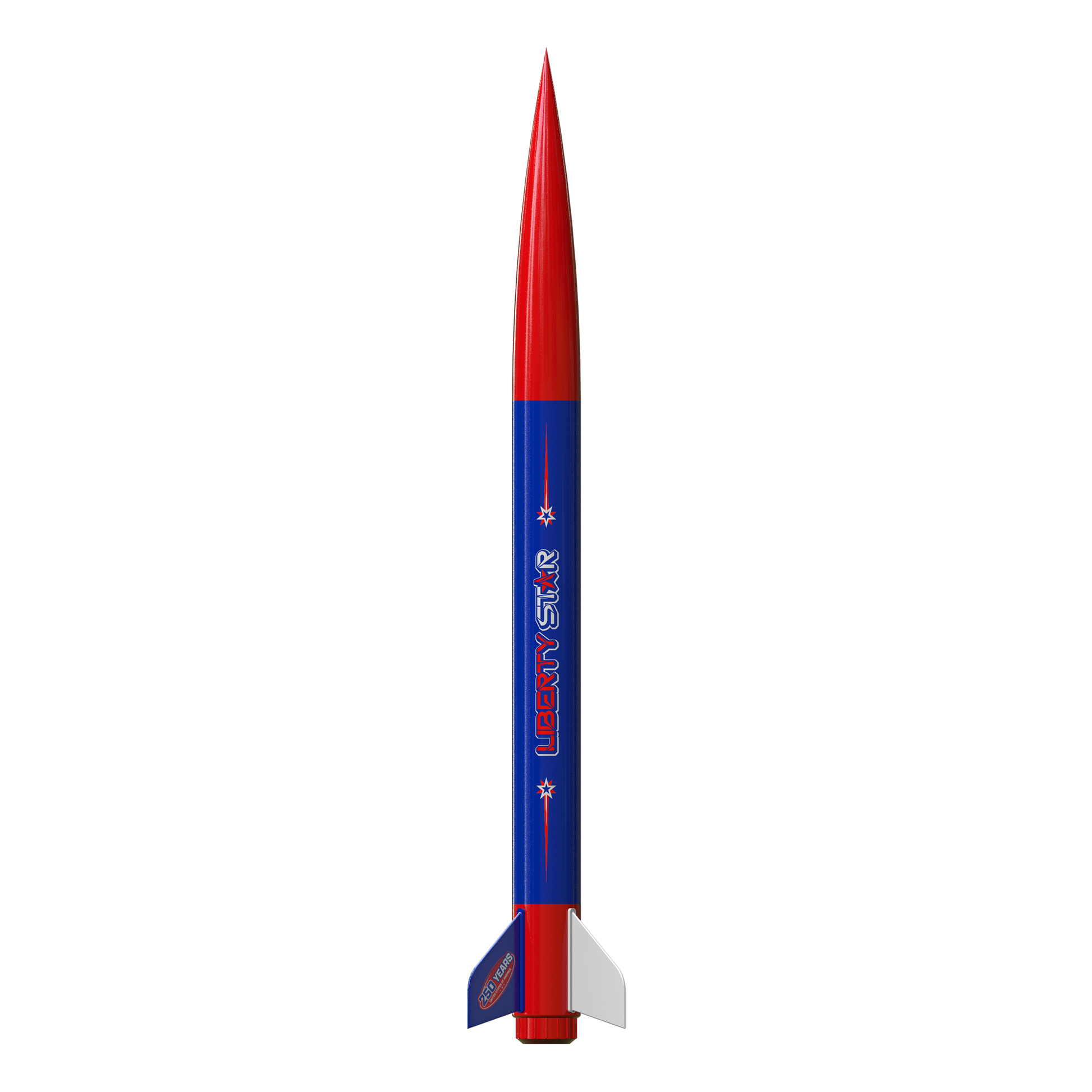 Estes Liberty Star Patriotic Red White and Blue Model Rocket Kit 
