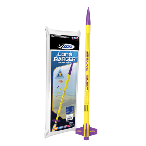 Long Ranger™ Model Rocket Kit - Easy Build, Soars to 1100 Feet | Estes ...