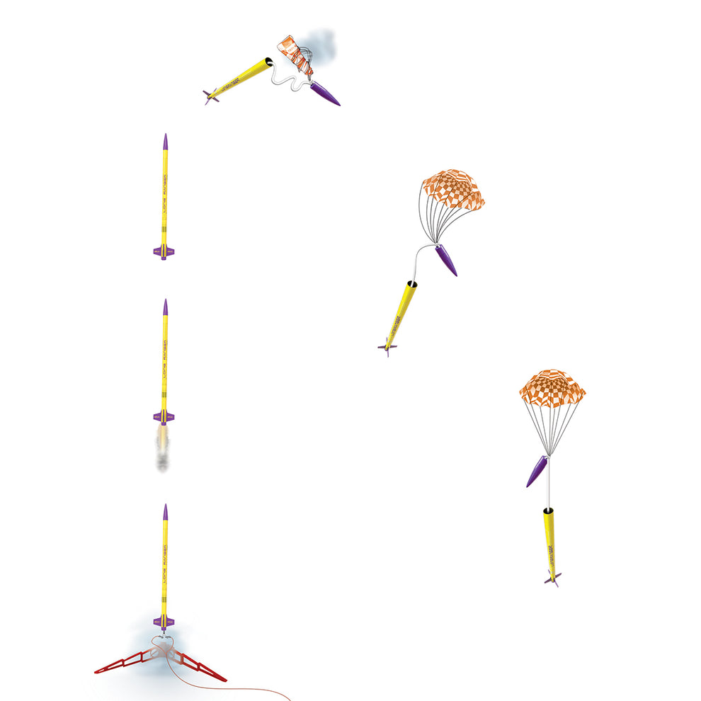 Long Model Rockets Long Ranger™ Model Rocket Kit - Easy Build, Soars to 1100 Feet | Estes ...