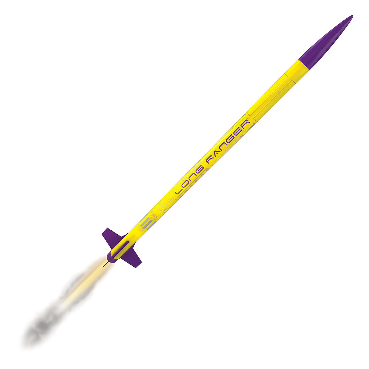 Long Ranger™ Model Rocket Kit - Easy Build, Soars to 1100 Feet | Estes ...