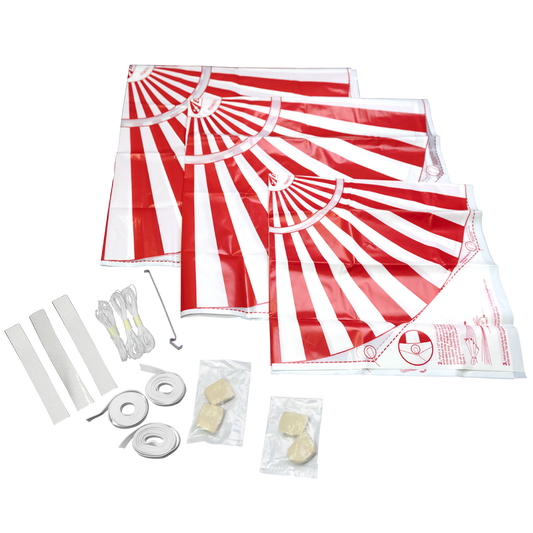 Estes Saturn V Parachutes Set Model Rocket Parts