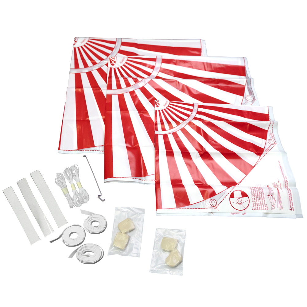 Estes Saturn V Parachutes Set Model Rocket Parts