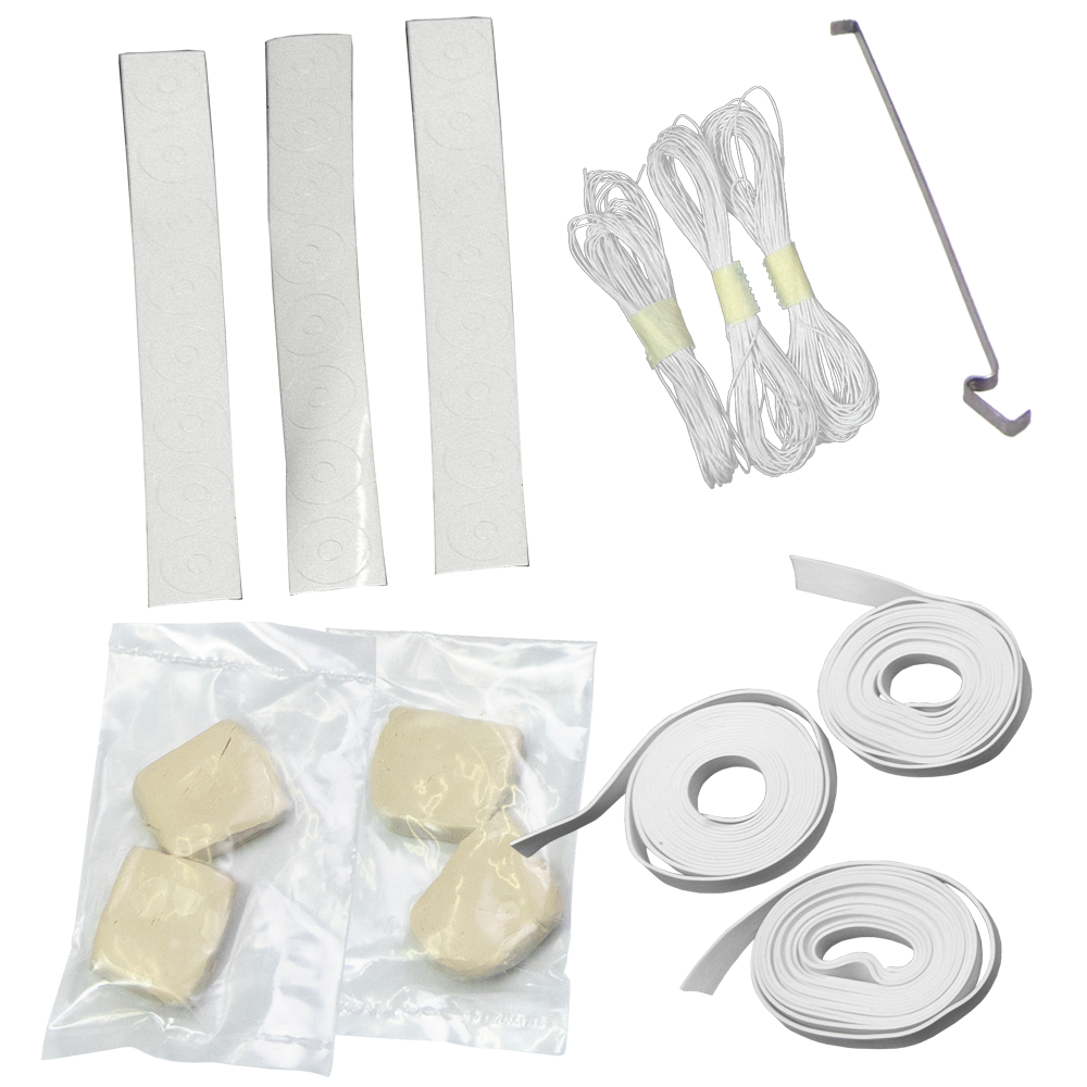 Estes Saturn V Parachutes Set Parts for Building Model Rockets