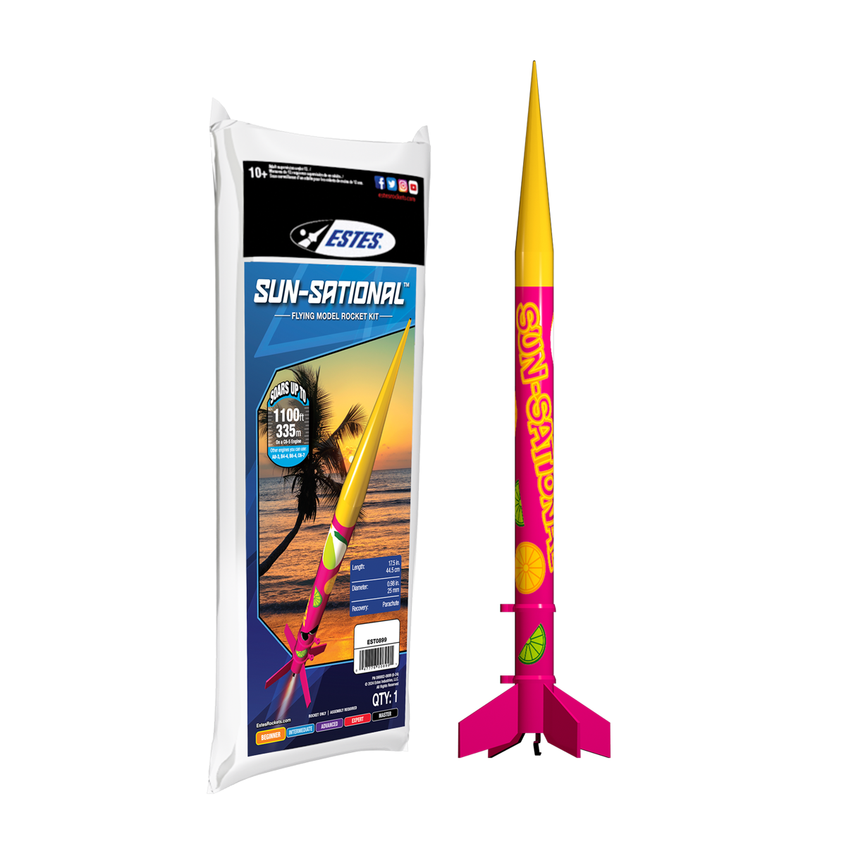 Estes Sun-Sational Model Rocket Kit